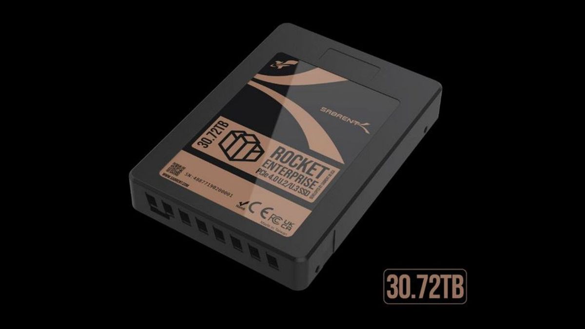 Sabrent 30.72TB SSD