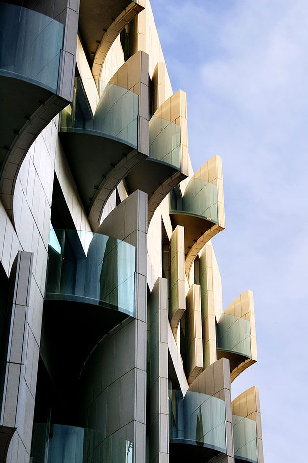 Exterior of building
