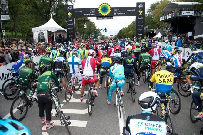 The start of the 2014 GP de Montr&eacute;al