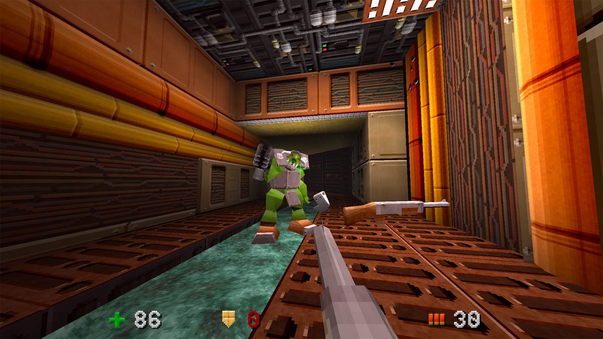 Ambitious developer showcases slick triple-level Quake-like game stored in tiny 64KB executable — every game asset tucked inside what could be a ‘rounding error’ in modern app payload terms