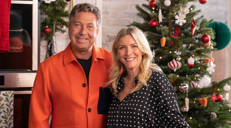 John Torode and Lisa Faulkner