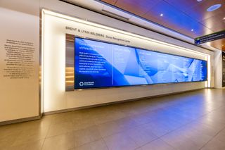 Envision recommended a Planar LED solution, which ultimately led to the installation of a nearly 36-foot-wide, 6-foot-high (18x5) Planar MGP Series LED Video Wall with a 1.5mm pixel pitch (MGP1.5). 