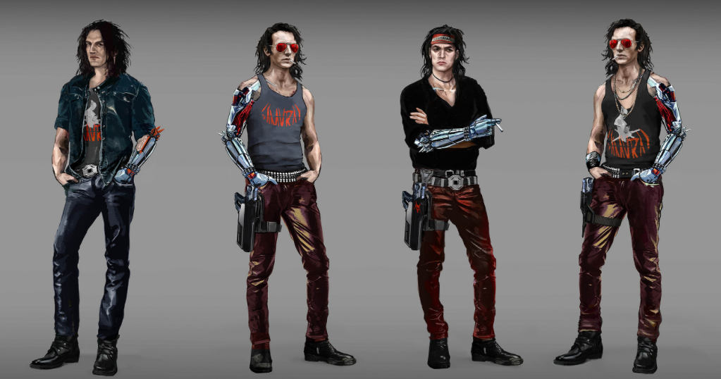 What Cyberpunk 2077's Johnny Silverhand looked like before he became ...