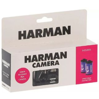 Product shot of Harman Reusable 35mm Camera