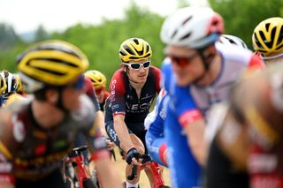 Geraint Thomas stayed in the peloton on stage 19 of the Tour de France