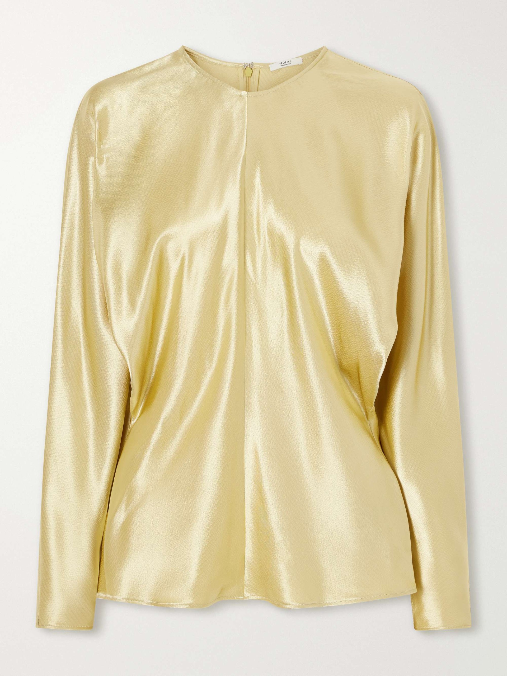 Sylvie Satin Blouse