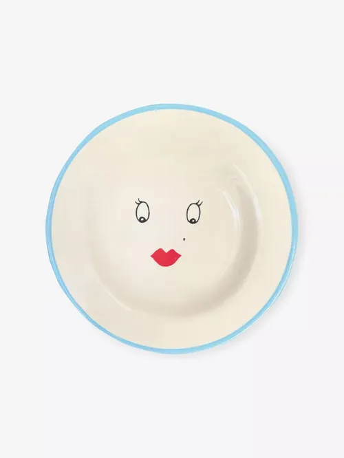 Disney X Laetitia Rouget Lips Stoneware Dessert Plate
