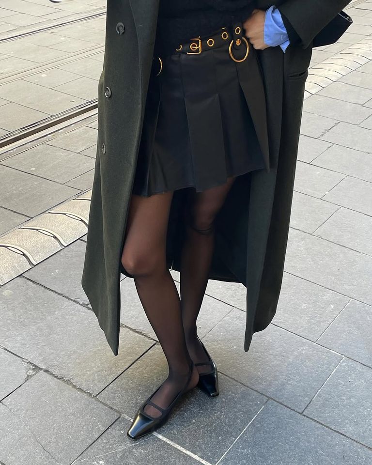 Fine Pleated Skirt