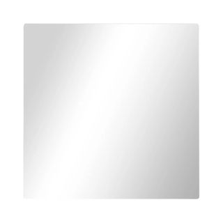 (set of 4) 12"x12" Frameless Mirrors Silver - Room Essentials™: Modern Square Wall Mount, No Frame Required