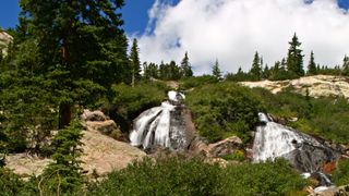 Waterfall in McCullough Gulch Colorado