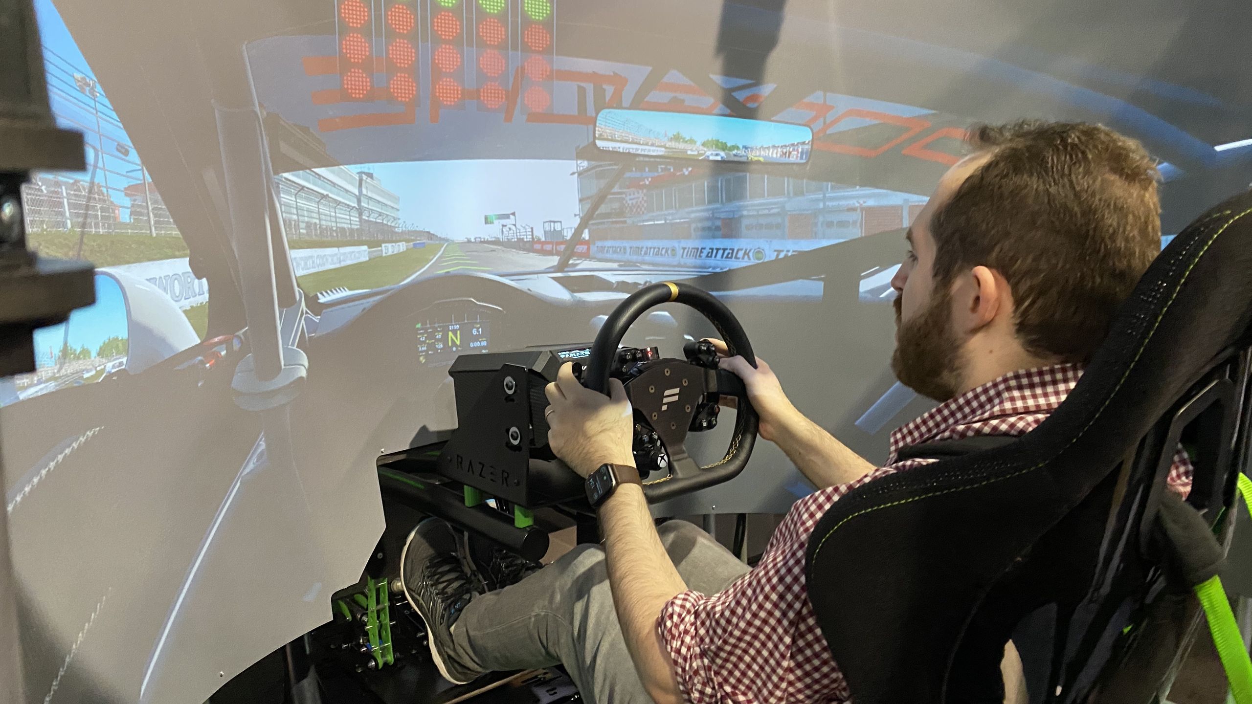 I Drove Razer's Massive Esports Racing Machine | Tom's Hardware