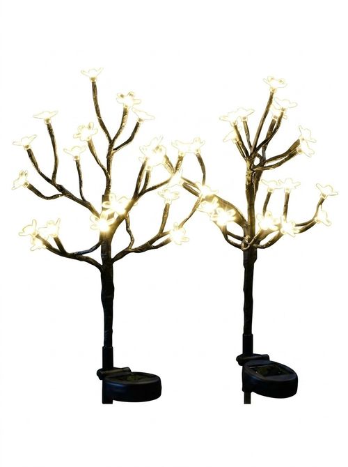 Solar Garden Flower Lights (2 pack)&nbsp;
