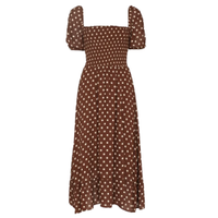 Reformation Meadow Polka Dot Midi Dress, £250 | Browns