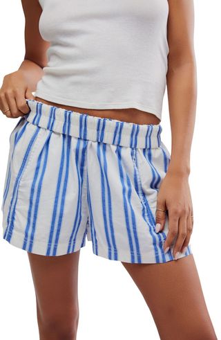 Get a free pair of striped cotton pull-on shorts