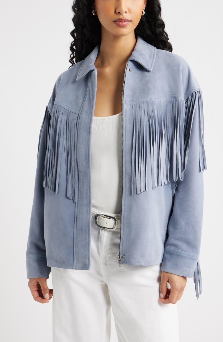 Fringe Suede Jacket