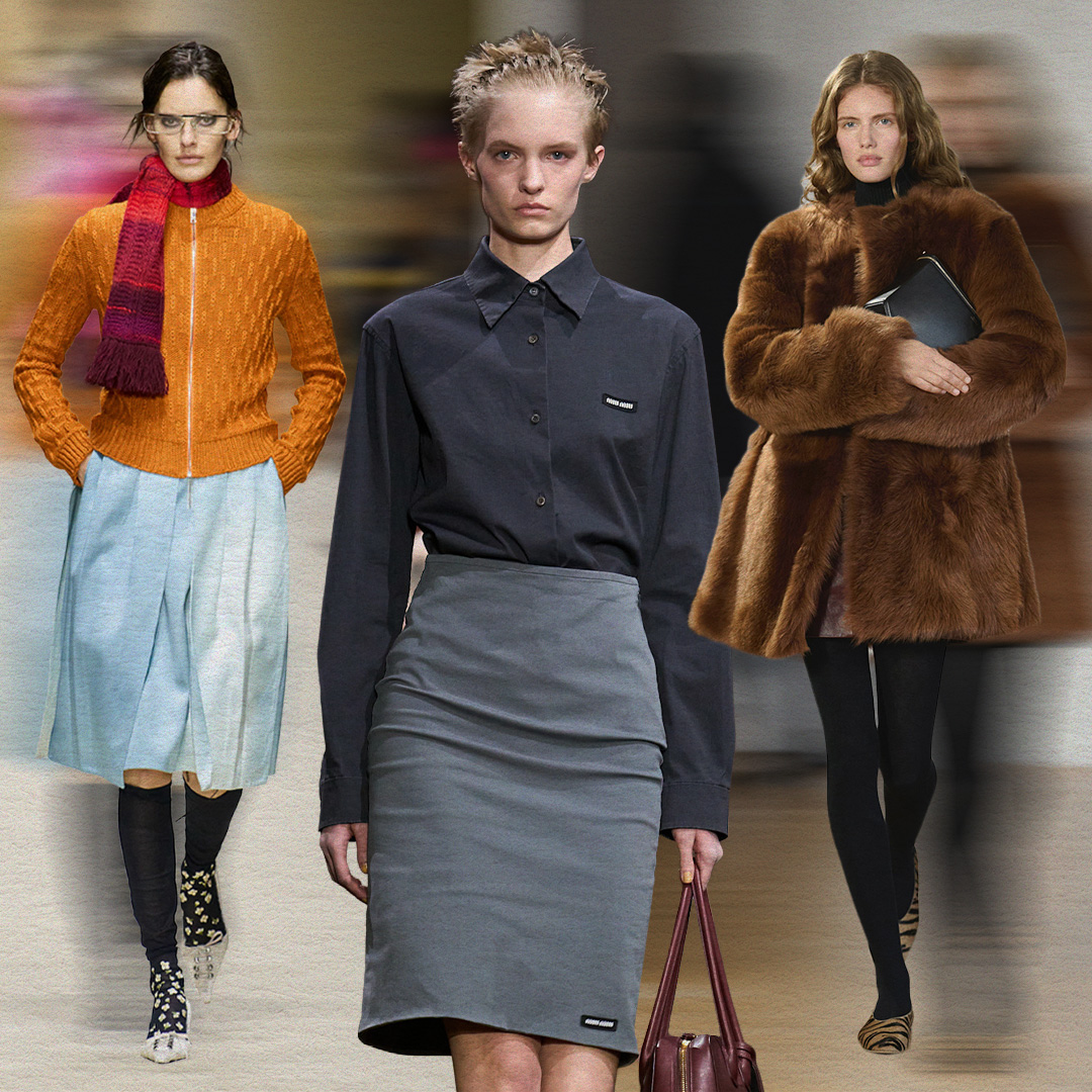 Prada, Miu Miu, Toteme, Paloma Wool, and Kallmeyer Fall 2026.