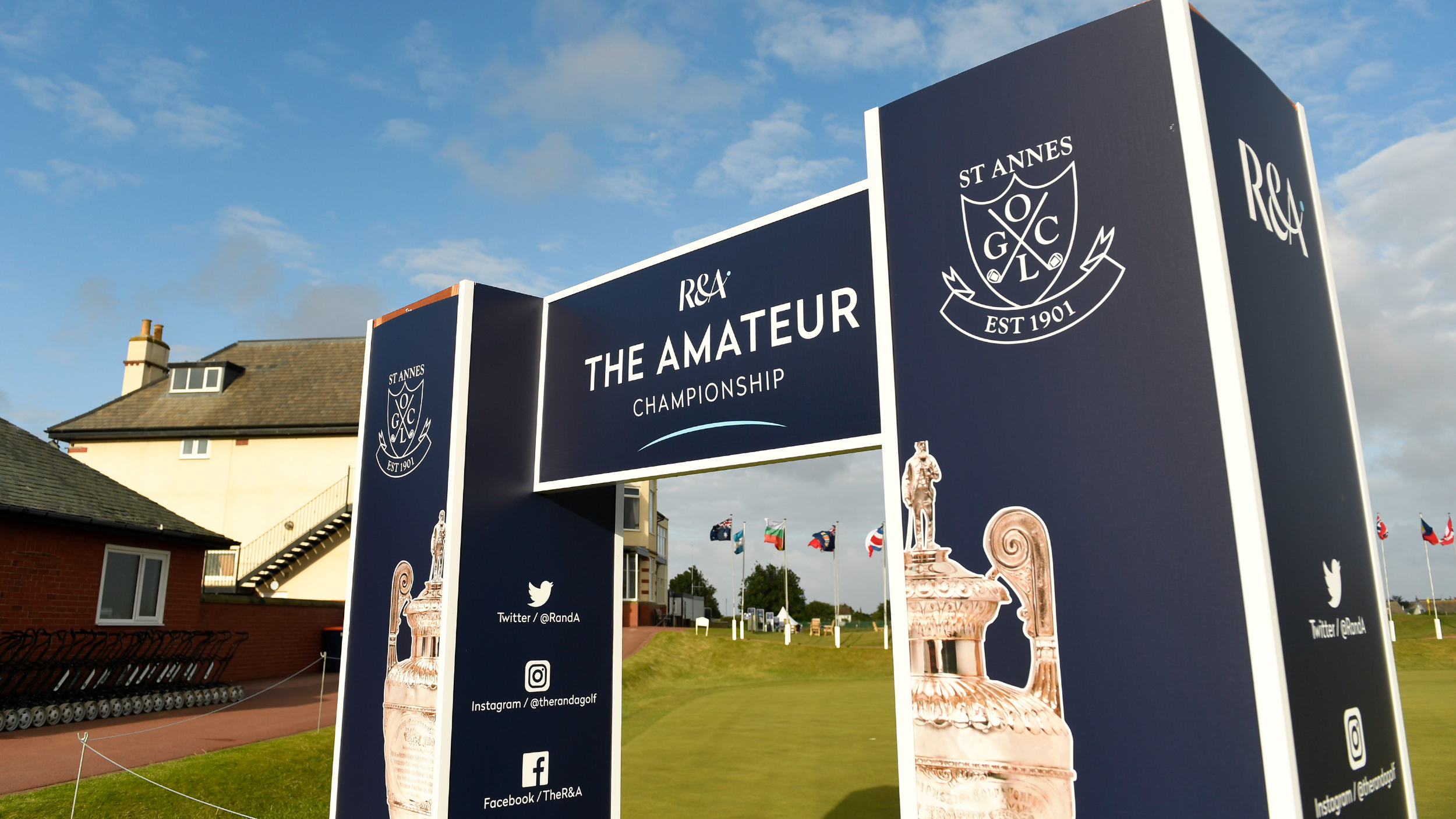 Signage of The Amateur Championship