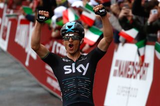 Michal Kwiatkowski (Team Sky) wins 2017 Strade Bianche