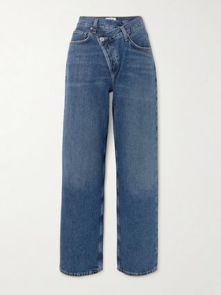 Criss Cross Boyfriend Recycled Jeans