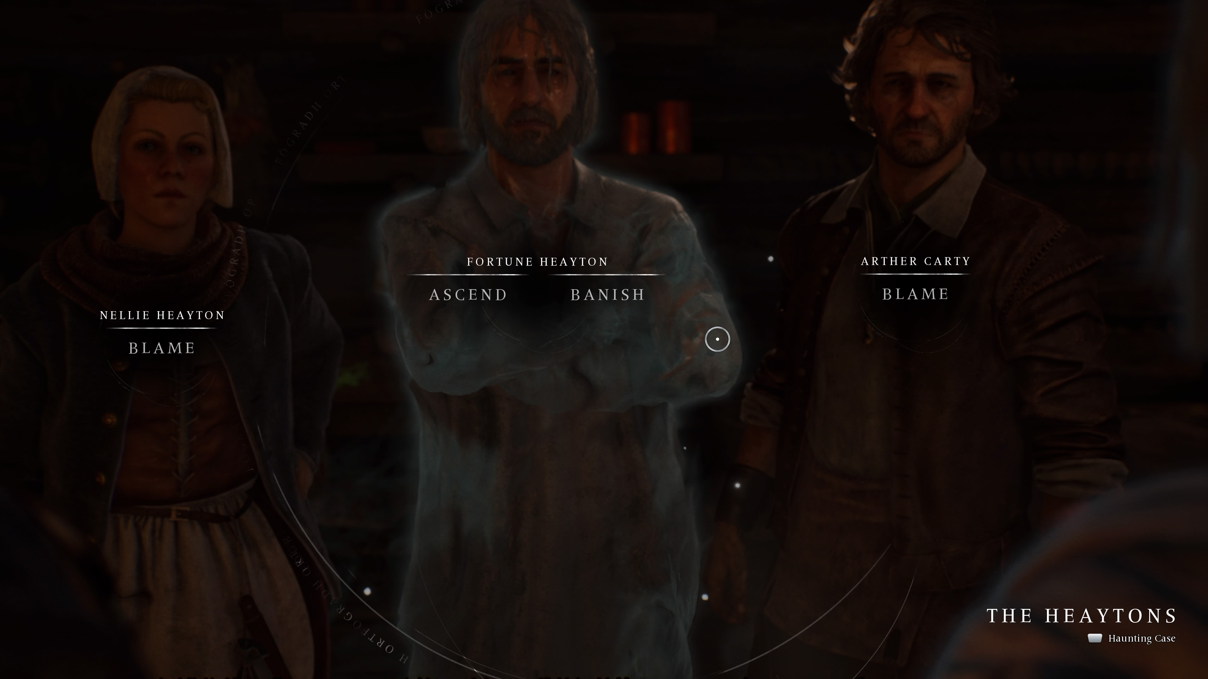 A Banishers: Ghosts of New Eden screenshot showing a story decision.