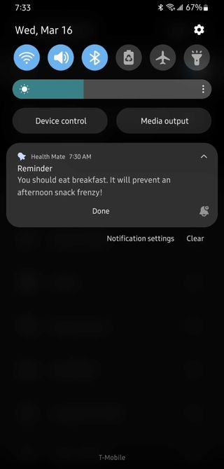 Withings Health Mate app