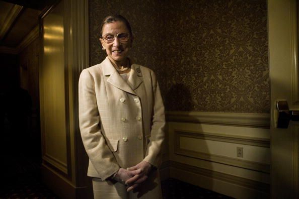 Justice Ruth Bader Ginsburg.