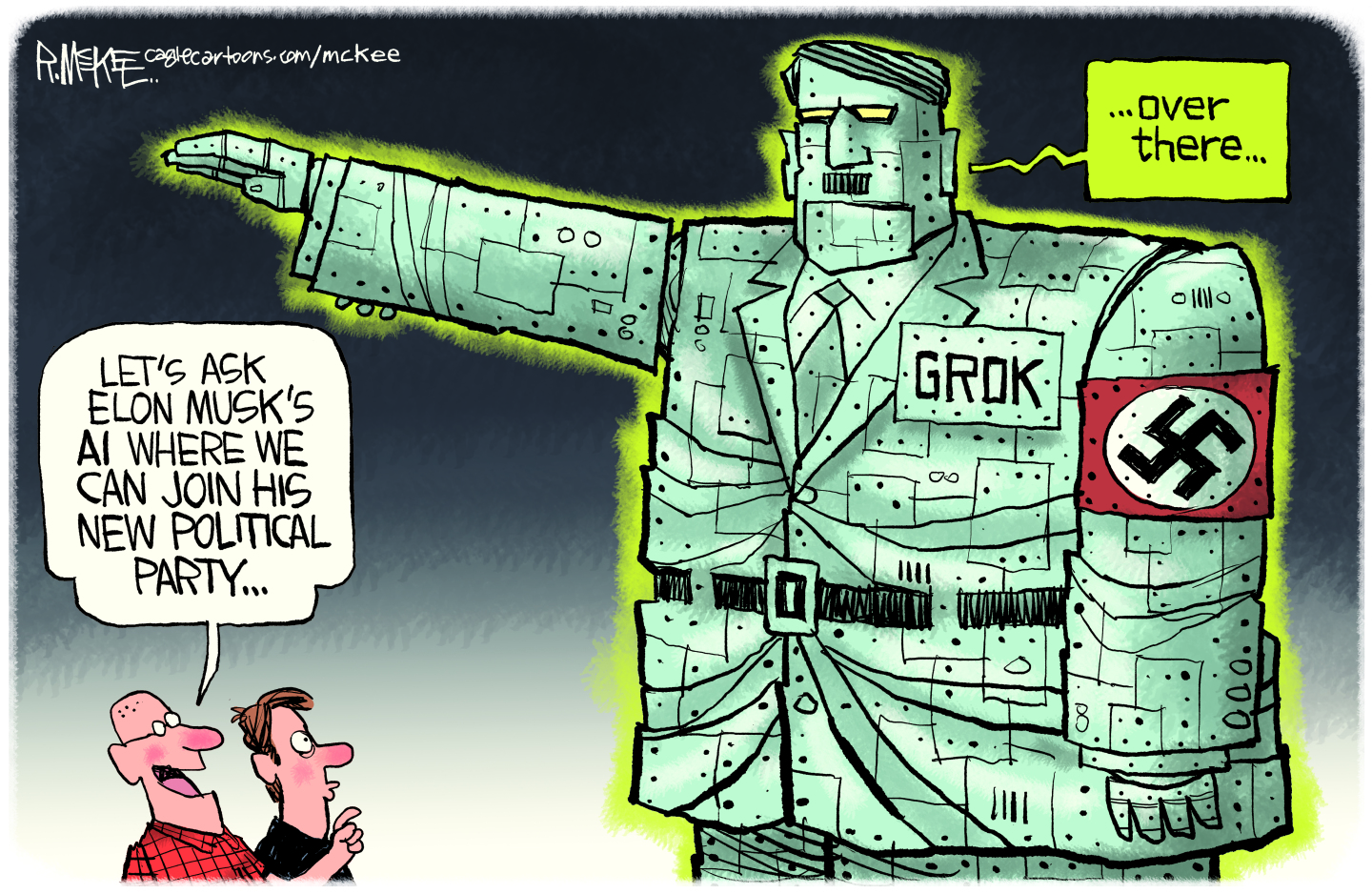 Political Cartoon