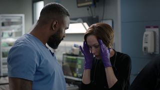 Will Jacob provide Connie with the support she desperately needs when she begins to crumble in Resus?