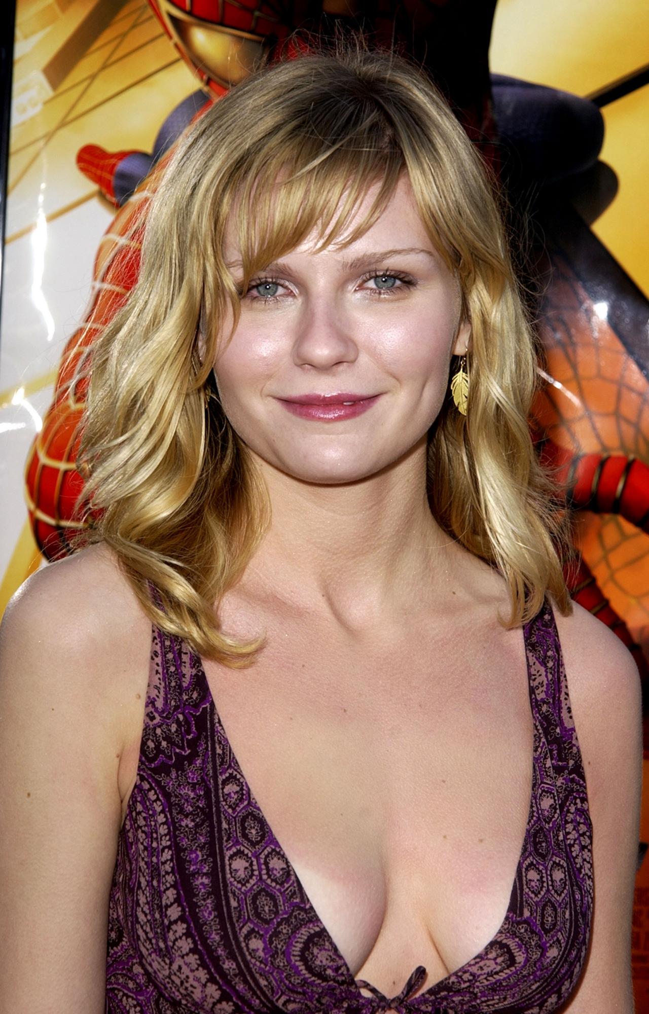 Kirsten Dunst at the Spider-man premiere
