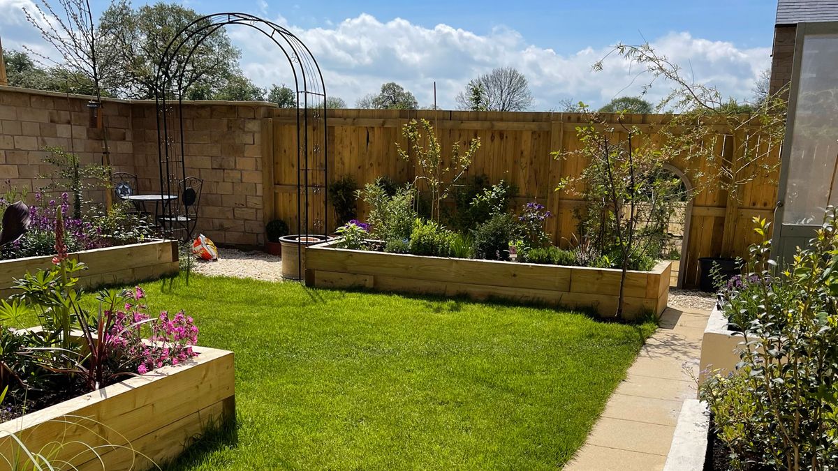 A string layout trick was key to the success of this garden | Gardeningetc