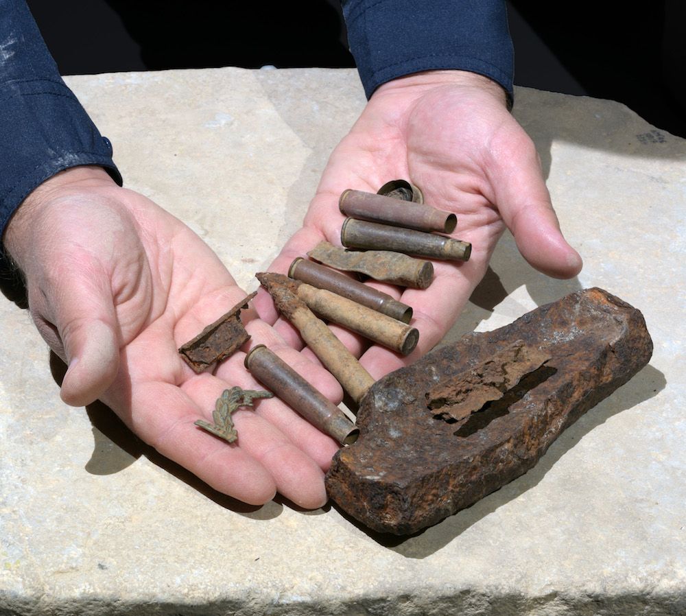 rosh ha ayin military finds