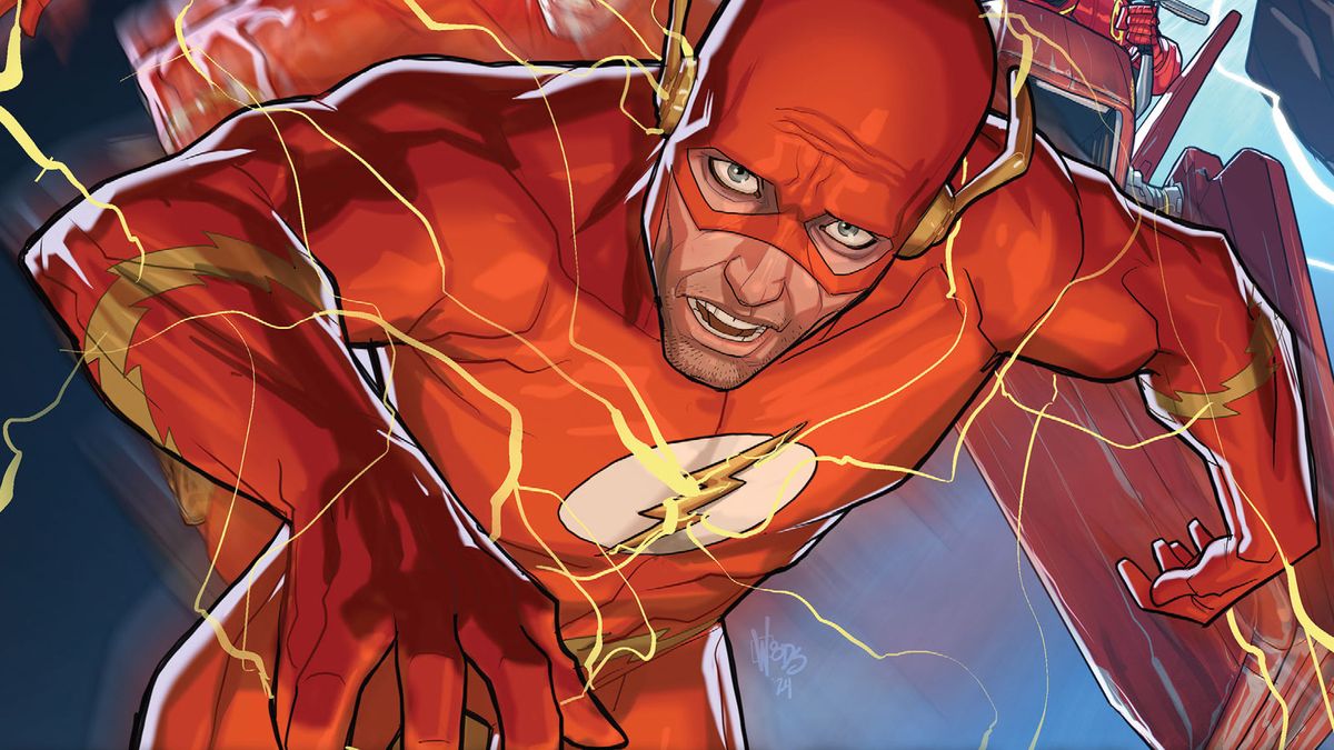 The Flash flees Velocity