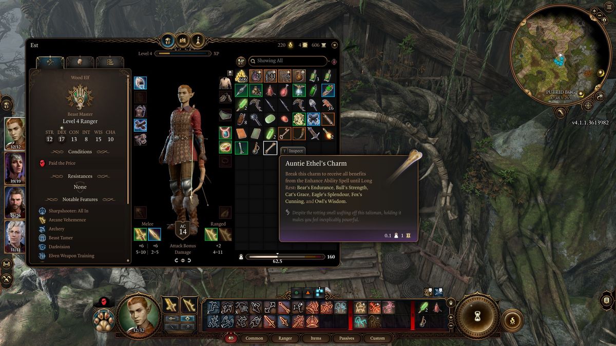 Baldur's Gate 3 Ethel's gift
