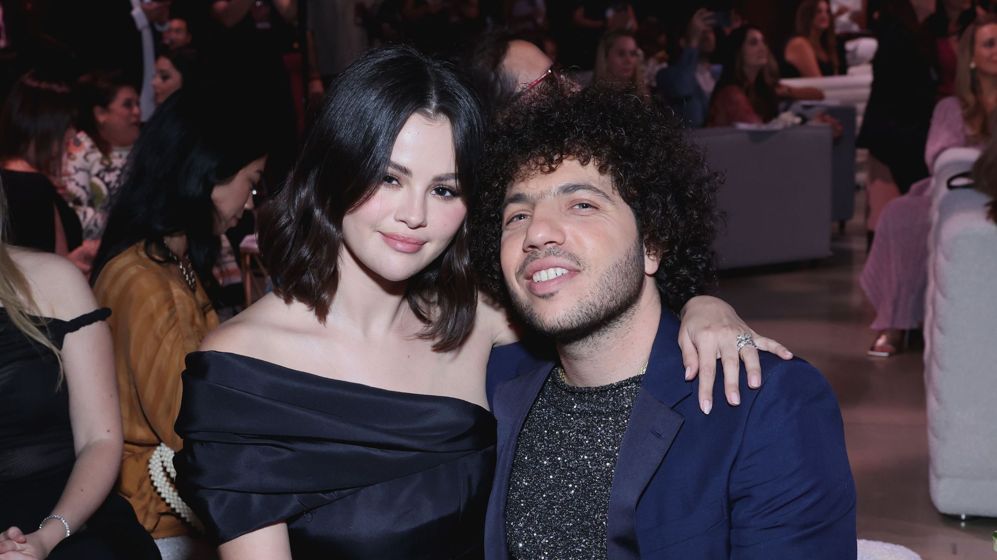 Benny Blanco and Selena Gomez attend the Second Annual Rare Impact Fund Benefit Supporting Youth Mental Health