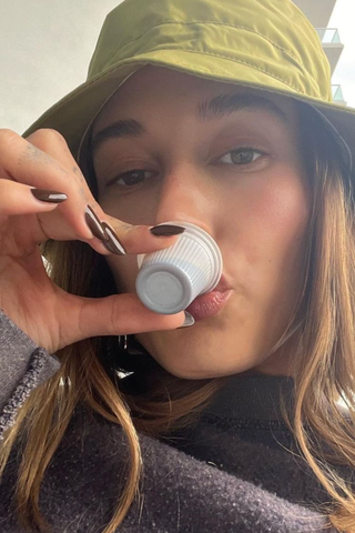 hailey bieber nails