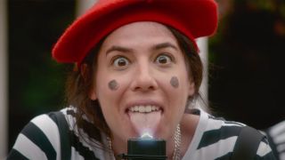 Rachel Wolfson does taser stunt in Jackass Forever trailers