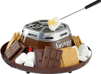 Nostalgia Indoor Electric Stainless Steel S'mores Maker&nbsp;for $24.99, at Amazon