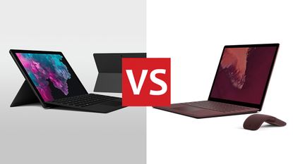 Surface Pro 6 vs Surface Laptop 2