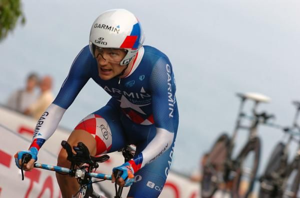 American time trial Dave Zabriskie (Garmin-Slipstream) finished stage one in 13th place.