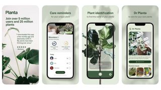Planta app screenshots