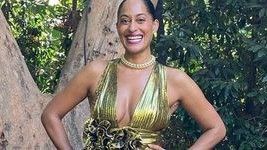 Tracee Ellis Ross is a Queen in This Gold Dress