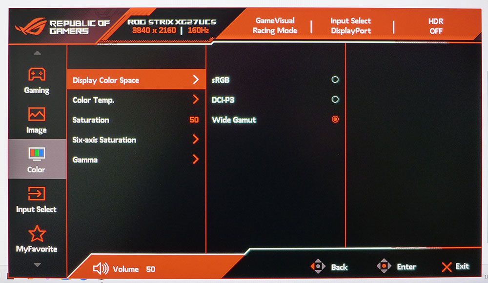 Asus ROG Strix XG27UCS