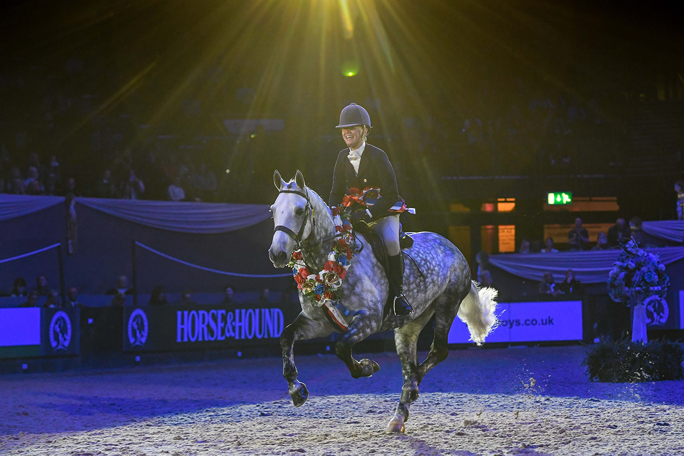 Woodfield Jovial Joker and Mollie Jeffrey win the 143cm working hunter pony of the year final at HOYS 2021