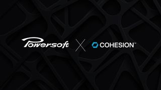 The Powersoft and Cohesion logo after their partnership.