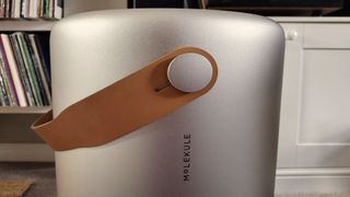 Molekule Air Pro being tested in writer's home