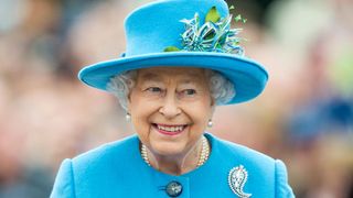 Queen Elizabeth II tours Queen Mother Square in 2016