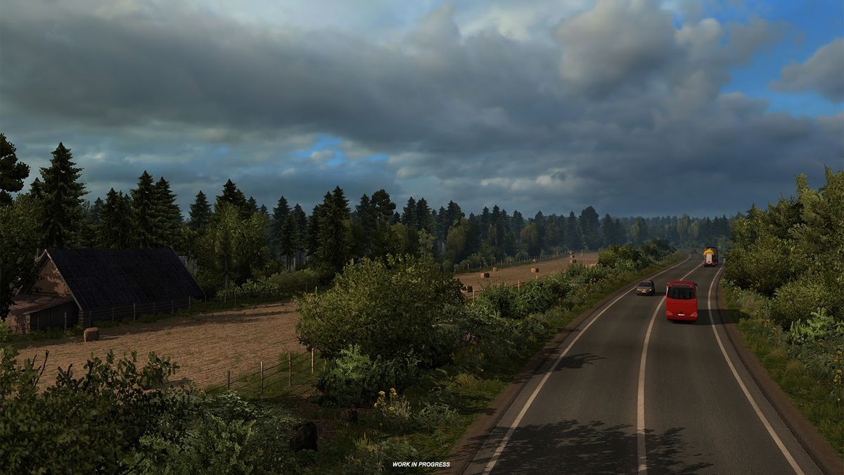 Euro Truck Simulator 2 is headed to the Baltic states in next