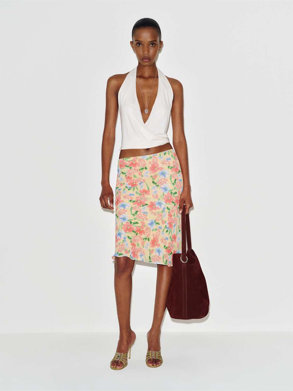 Layla Knee Length Skirt
