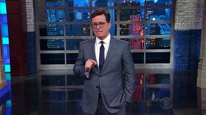 Stephen Colbert talks Trump and national monuments