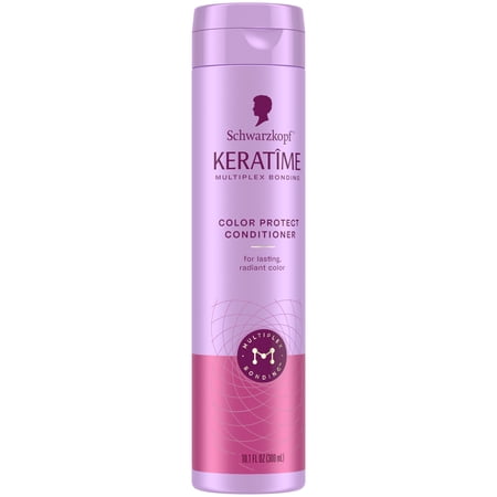 Schwarzkopf Keratime Color Protect Conditioner for Color-Treated Hair, 10.1 Fl Oz